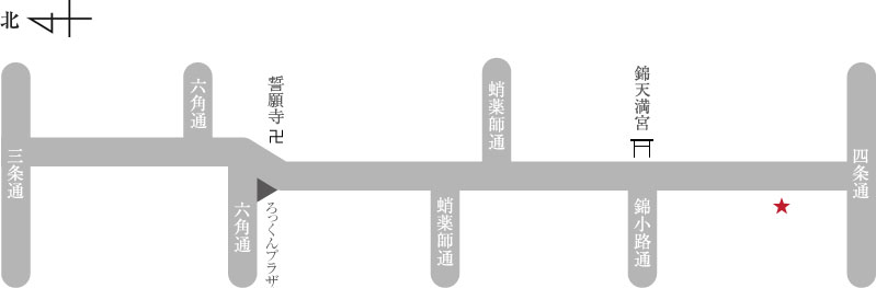 CAFE de CRIE　カフェ・ド・クリエアクセスマップ