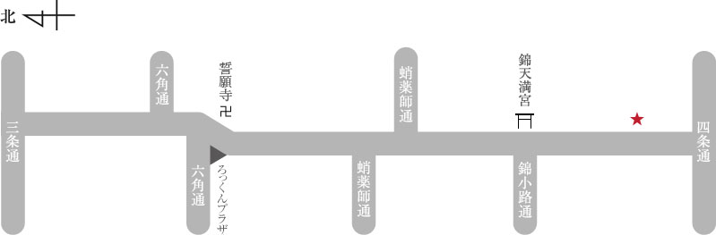 koe donutsアクセスマップ