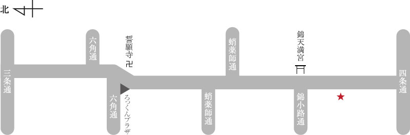 京都豆柴CAFEアクセスマップ