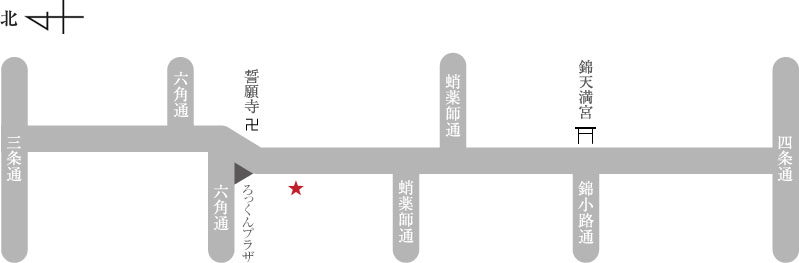 RAW EDGEアクセスマップ